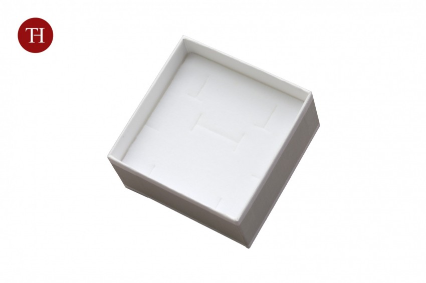 Vanity lusso scatole per bigiotteria multiuso 70x70x38 grigio - SIV1350 - Foto 4