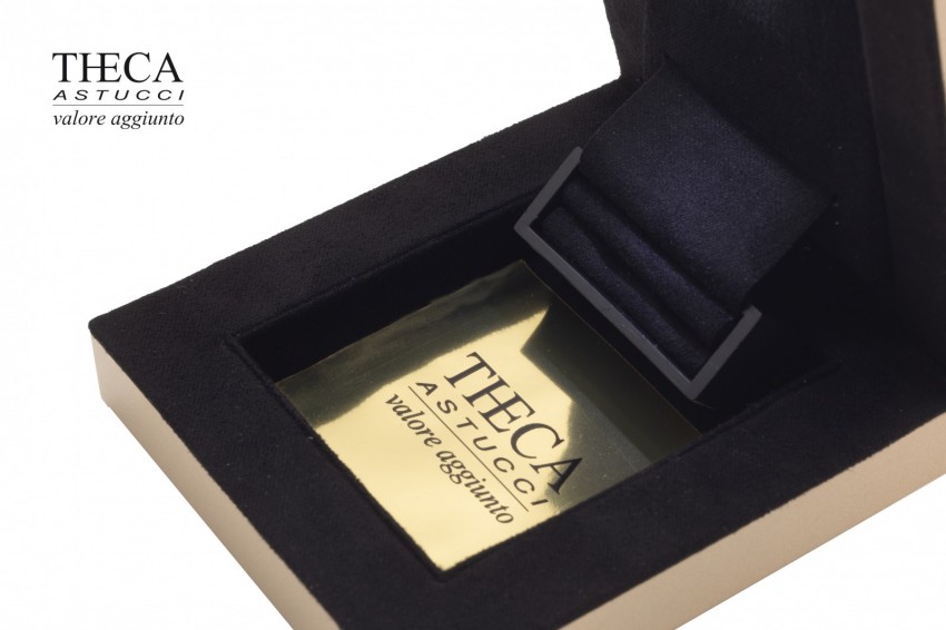 Solitario presentation box for ring 70x82x30 gold - SLY0280 - Photo 2