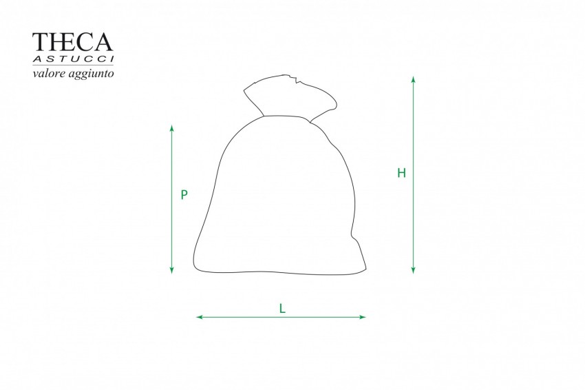 Organza bag 90x120(80) - lxp(h) ivory - 3809250 - Photo 2