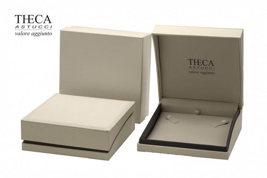 Sara presentation box for necklace 160x160x57 white - 4324750 - Photo 1