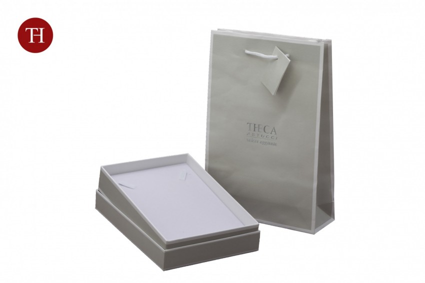 Vanity lusso costume jewelry box for necklace 130x185x38 grey - SIV4650 - Photo 2