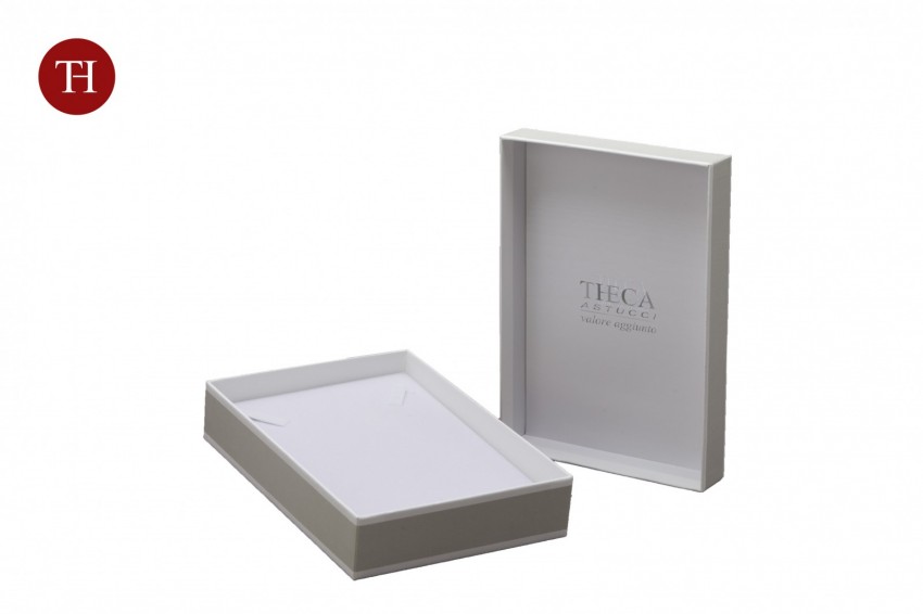 Vanity lusso costume jewelry box for necklace 130x185x38 grey - SIV4650 - Photo 3