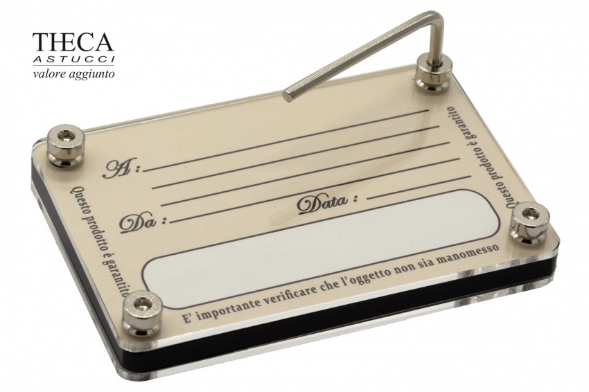 Ricordi blister per diamanti battesimo bambino vs 85x55x10 - RIBBO00 - Foto 3