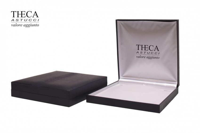 Presentation boxes Premium presentation boxes Theca style Theca style presentation box for necklace 191x194x40 blue