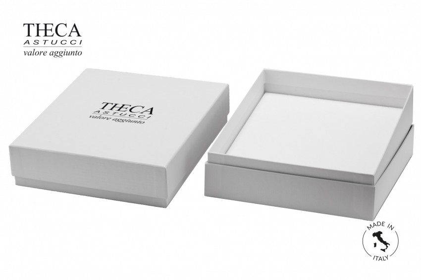 Presentation boxes Cardboard presentation boxes Chiara Chiara presentation box for necklace 170x170x41(30) white