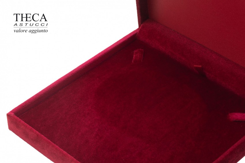 Brillante classic astuccio per collana 167x164x42 rosso - BRC4820 - Foto 4