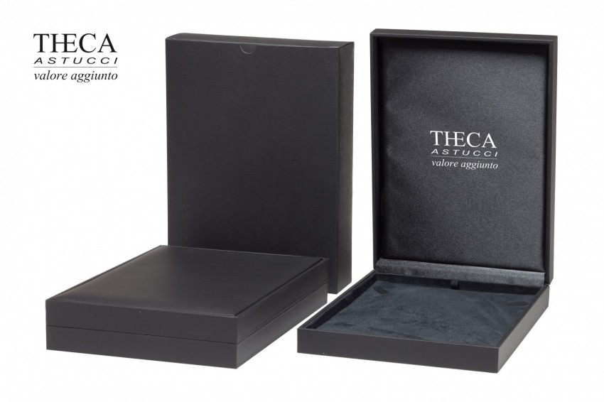 Presentation boxes Premium presentation boxes Scuro style Scuro style presentation box for necklace 160x220x40 black