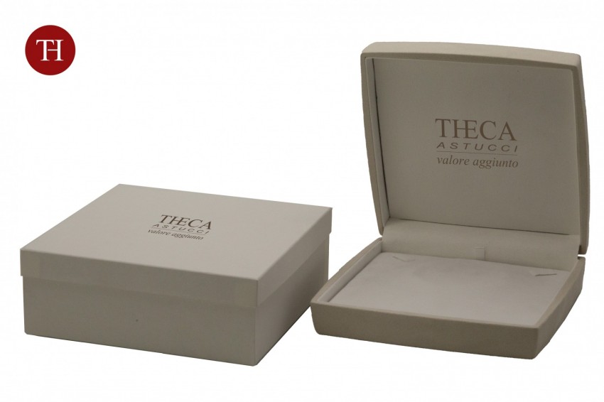 Confetto presentation box for necklace 182x182x59 cream - CON4851 - Photo 3