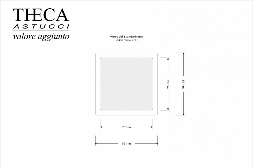 Lingotti twin astuccio per lingotto con finestra 89x89x12 - TWI1650 - Foto 4