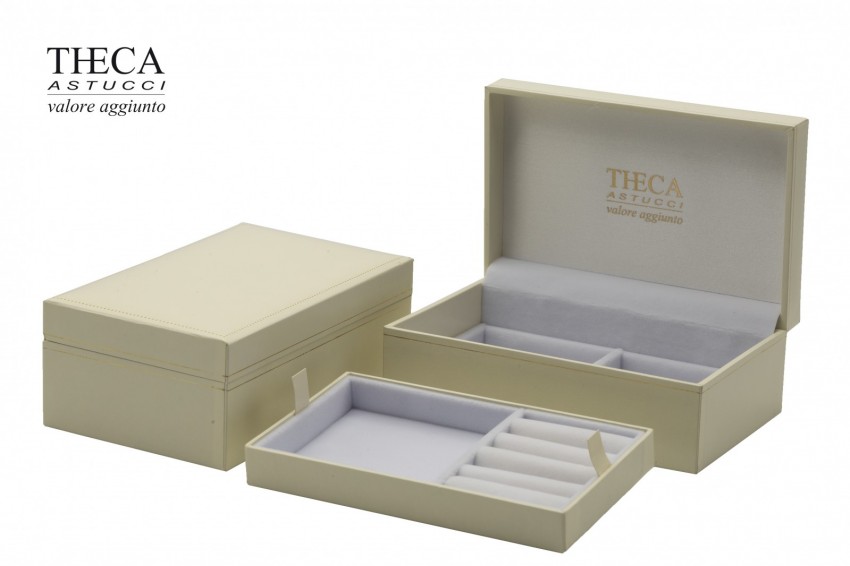 Theca jewelry box 142x88x52 ivory - 2107351 - photo 2