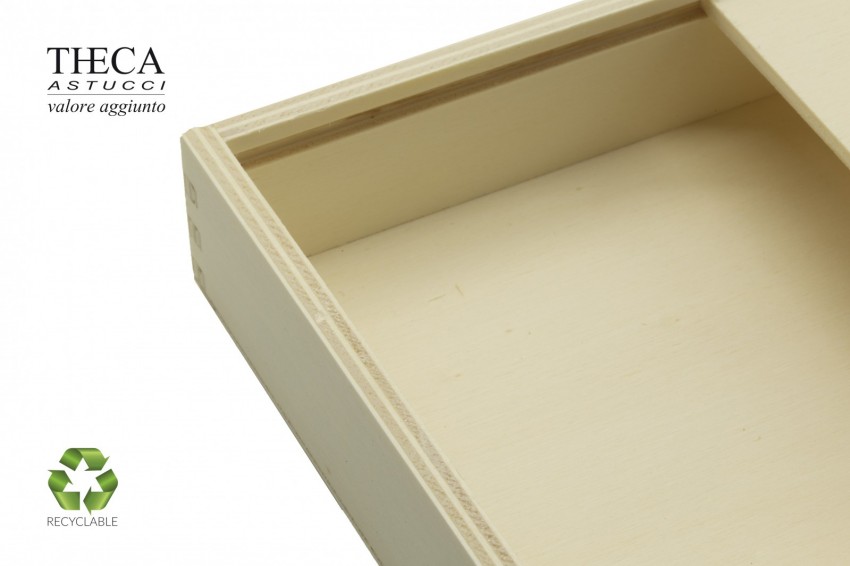 Natural wood astuccio uiversale 143x143x36 - NAT0657 - Foto 2