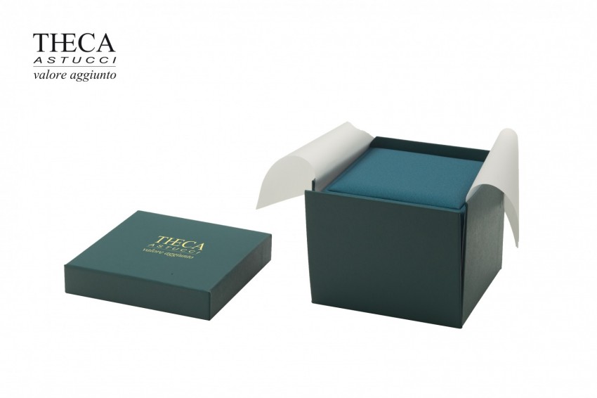 Maldive scatola porta orecchini pendente anello 90x90x70 blu - M653740 - Foto 2