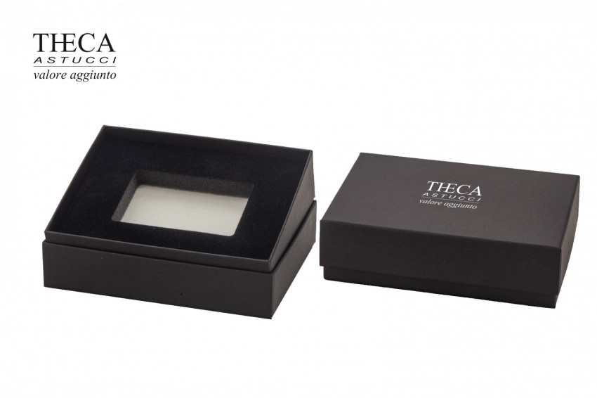 Kimberley style scatola per blister 157x117x42(32)mm nero - SPK0810 - Foto 2