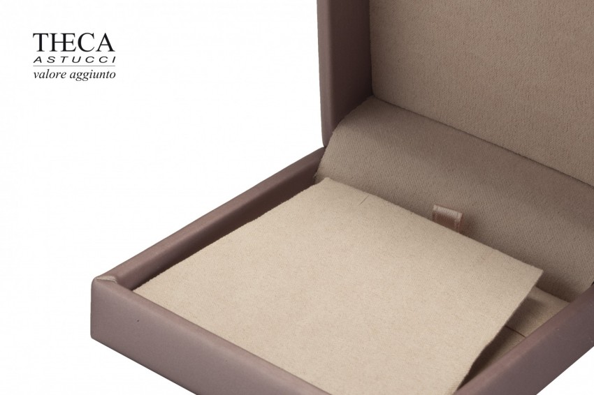 Evelyn presentation box for earring pendant 91x91x46 rose - EVE3724 - Photo 5
