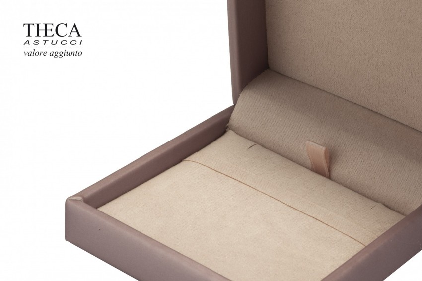 Evelyn presentation box for earring pendant 91x91x46 rose - EVE3724 - Photo 3