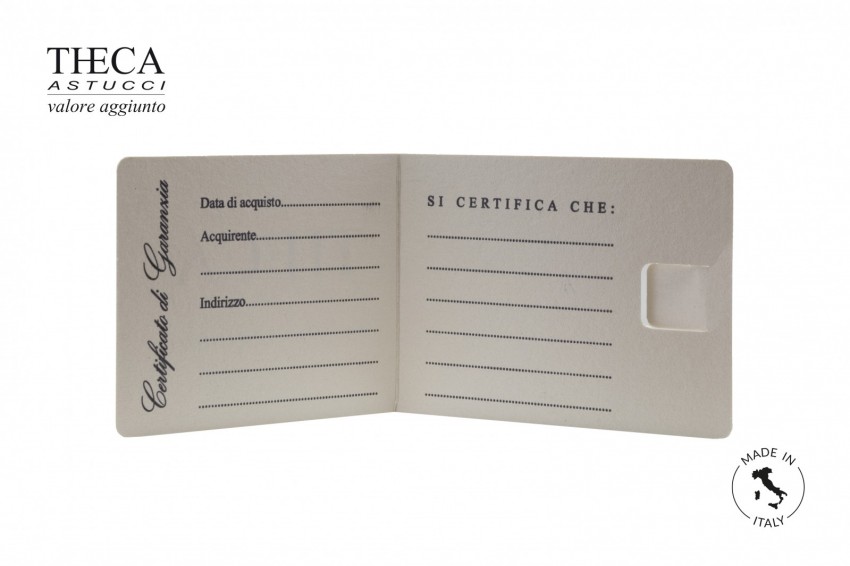 Certificati di garanzia per gioielli 80x60 - 5381200 - Foto 2