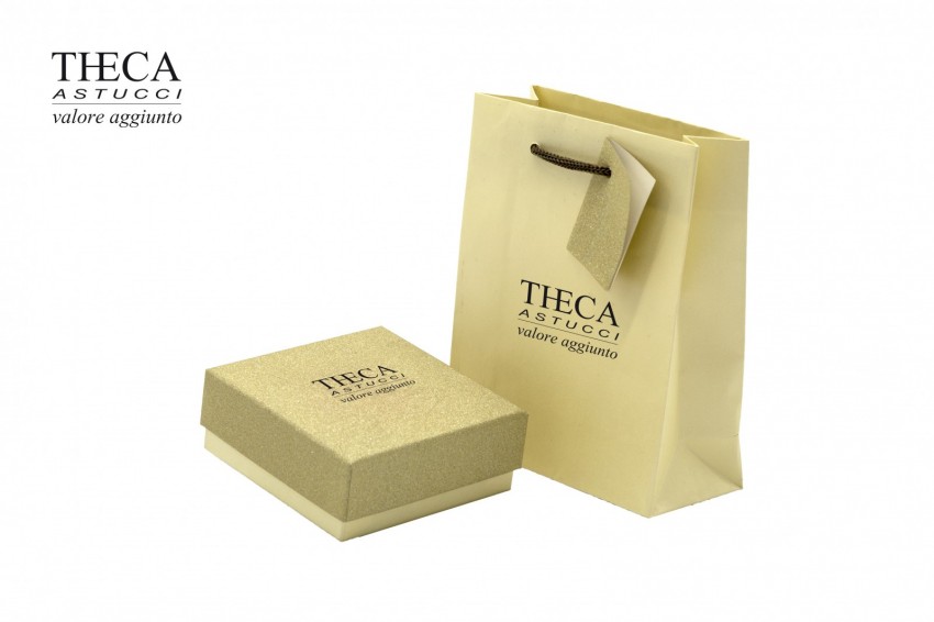 Iridio astuccio e shopper per fedi 95x95x39 oro - FED1680 - Foto 2