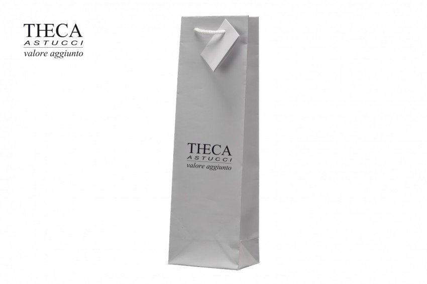 Jewelry gift bags Jewelry paper bags Paper bags Chiara Chiara paper bag 9+6x29 white