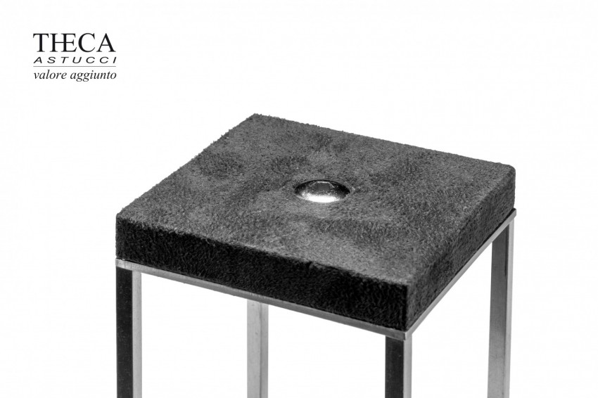 Bond supporto per gioielli 62x62x100 mm acciaio - nero - BON1210 - Foto 2