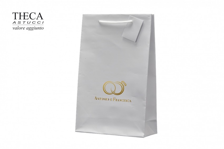 Portafedi originale Wedding bags Wedding bag economiche Wedding bag economiche 18+7x28 bianco