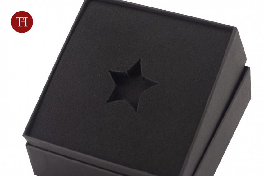 Boutique box with box with taylored recess 97x97x40(27) black - BOU0210 - Photo 2