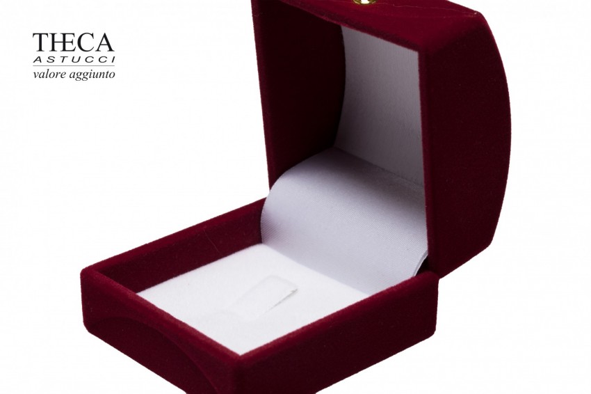 Flora astuccio per anello 55x55x48 rosso - 8510320 - Foto 2