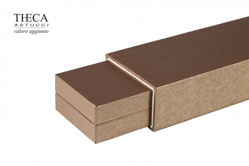 Golden presentation box for bracelet with led light 240x60x35 - SIR8170 - Photo 3