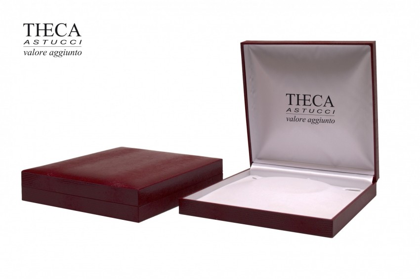 Presentation boxes Premium presentation boxes Theca style Theca style presentation box for necklace 191x194x40 red