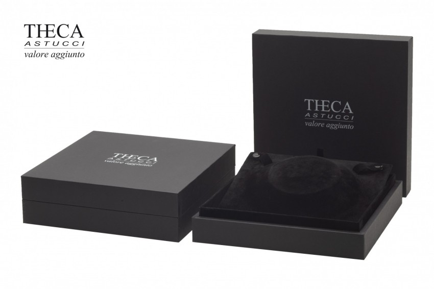 Presentation boxes Premium presentation boxes Cubo black Cubo black presentation box for necklace 190x190x55