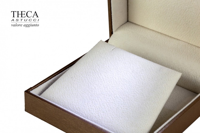 Golden presentation box for pendant earring with led light 100x100x55 - SIR3770 - Photo 3