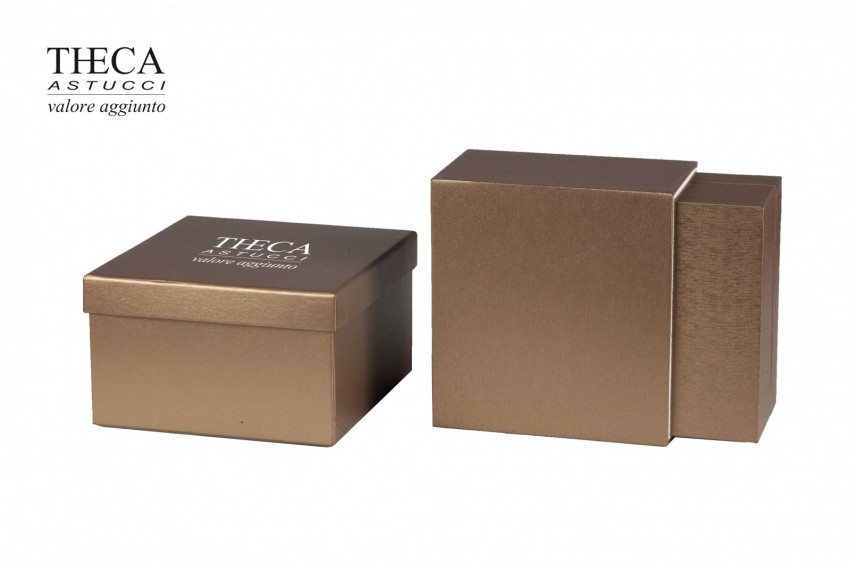 Golden presentation box for pendant earring with led light 100x100x55 - SIR3770 - Photo 6