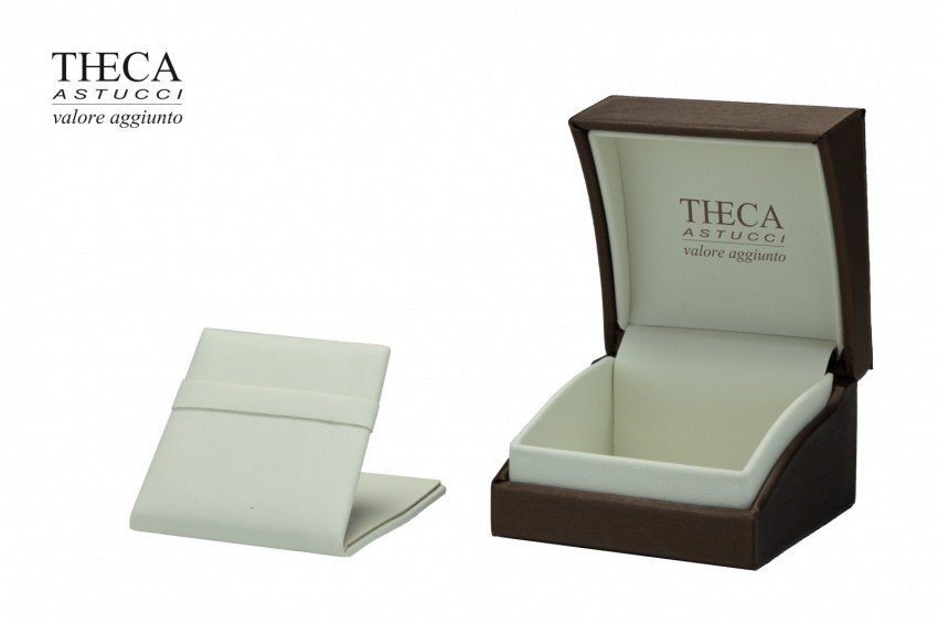 Sara astuccio per anello orecchini 70x70x50 bronzo - 4325270 - Foto 3