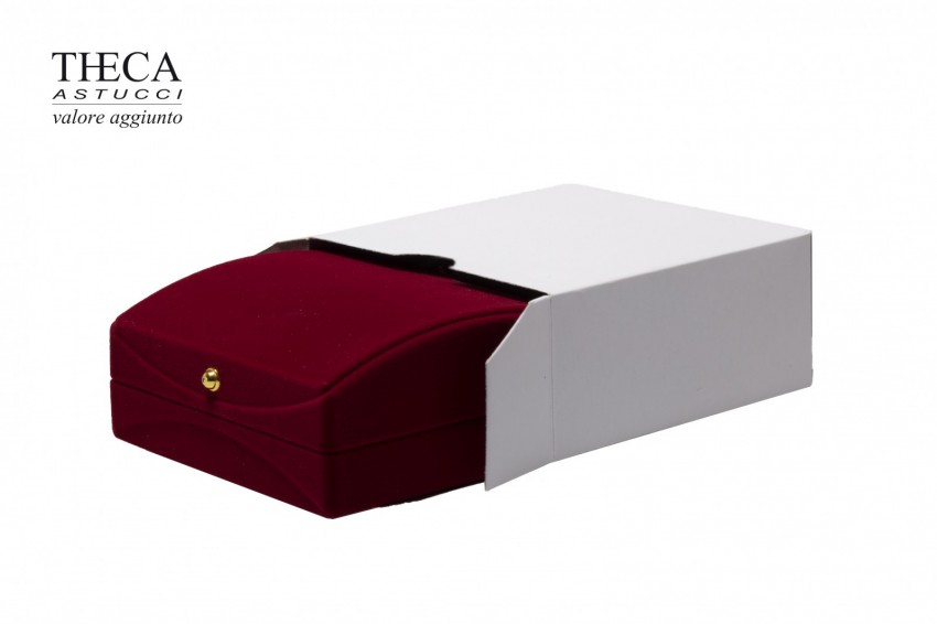 Flora presentation box for pendant 92x92x40 red - 8513720 - Photo 3