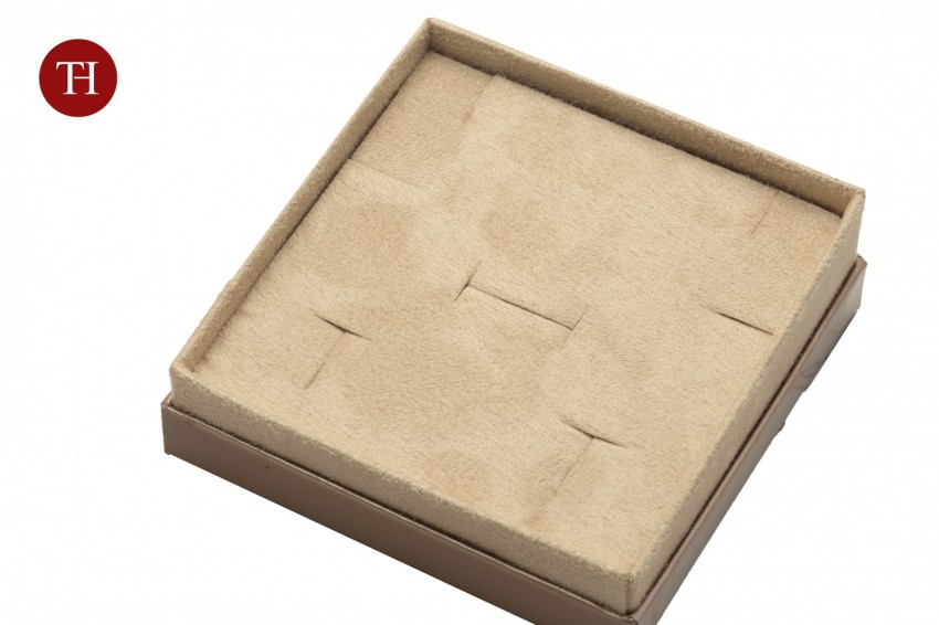 Diamante lusso astuccio e shopper per pendente multiuso 95x95x42 oro rosa - BUL1683 - Foto 4
