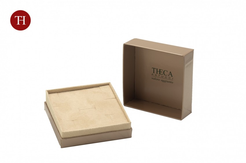 Diamante lusso astuccio e shopper per pendente multiuso 95x95x42 oro rosa - BUL1683 - Foto 3