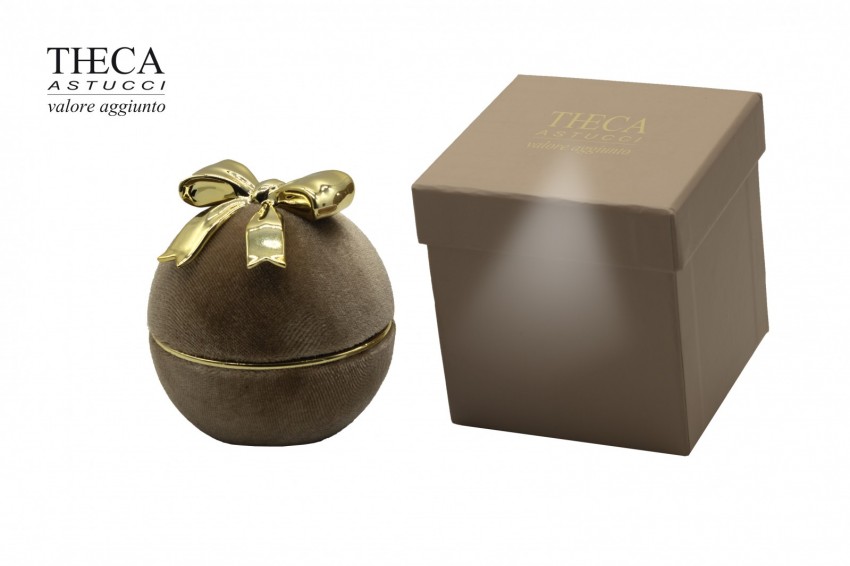 Brillante flock presentation box for earrings 70dx60 sand - BRF3050 - Photo 2