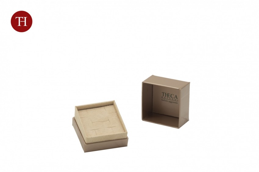 Diamante lusso presentation box with gift bag for ring 55x55x48 golden rose - BUL1283 - Photo 3