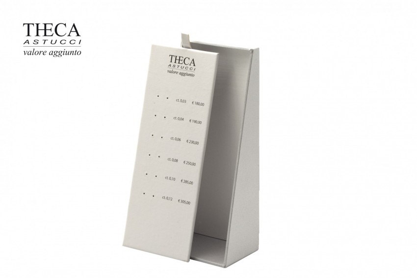 Milena supporto per collezione orecchini 75x50x180 argento - QKI3050 - Foto 2