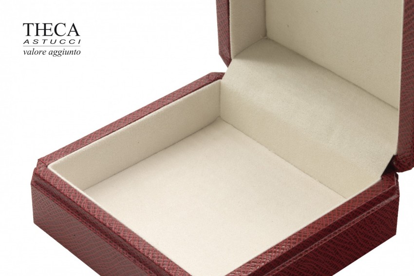 Roma astuccio per bracciale orecchini pendente 110x110x63 rosso - ROM3720 - Foto 7