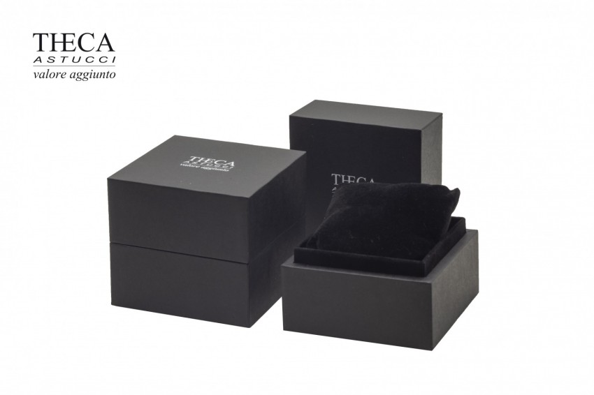 Presentation boxes Premium presentation boxes Cubo nero Cubo black presentation box for bangle 99x99x88