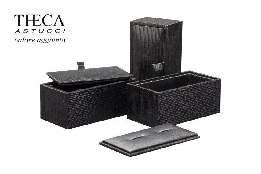 Gentleman cufflink box 84x44x34 black - UOM6210 - Photo 2