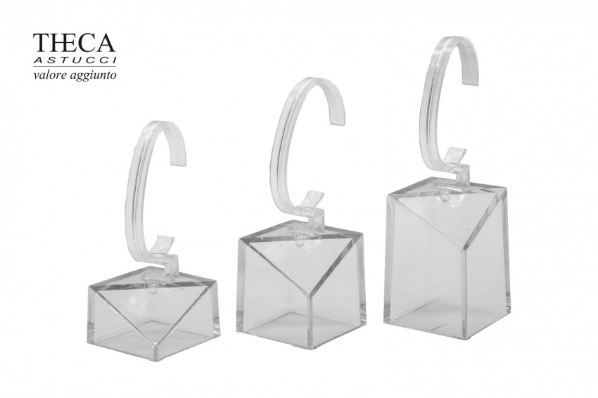 Watch boxes and displays Watch stands Datario Datario set of 3 acrylic watches display