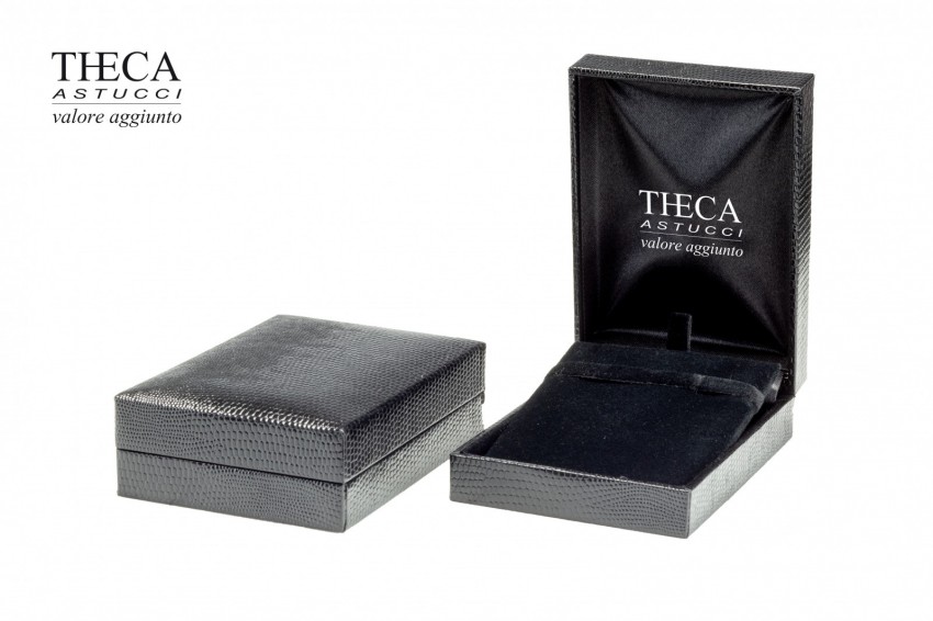 Presentation boxes Premium presentation boxes Total black Total black presentation box for pendant earrings 73x100x30