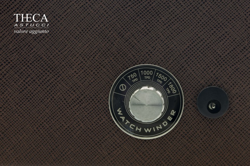 Astuccio del tempo per orologi automatici 140x147x157 marrone - WWB7670 - Foto 4