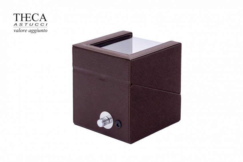 Astuccio del tempo per orologi automatici 140x147x157 marrone - WWB7670 - Foto 6