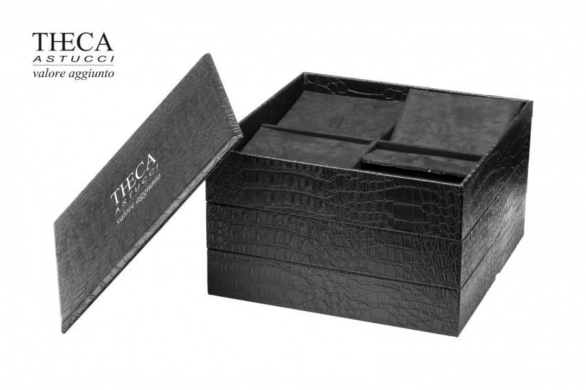 Zenith vassoi per anello orecchini pendente 205x205x130 nero - 3975710 - Foto 2