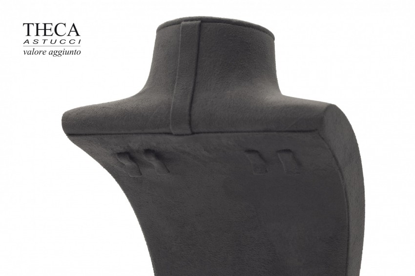 Bella busto espositore per collana 140x110x250 grigio - BEL4730 - Foto 3