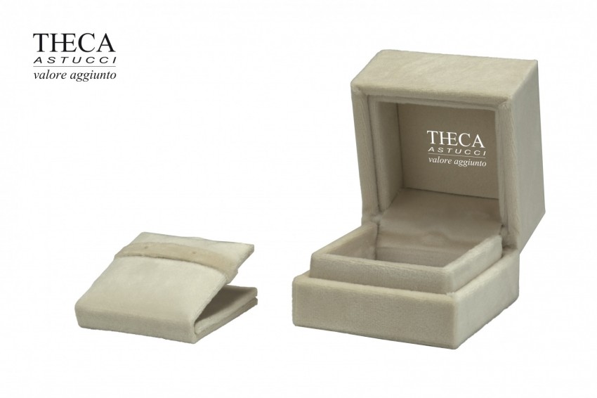 Onyx presentation box for ring earring 68x68x58 cream - HO10555 - Photo 3
