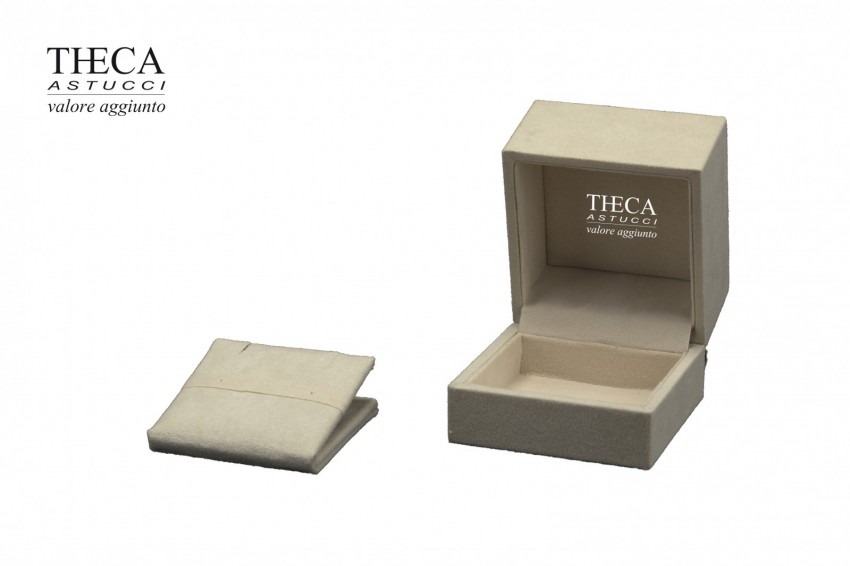 Floyd presentation box for ring earrings 65x67x54 ivory - FLO0351 - Photo 2