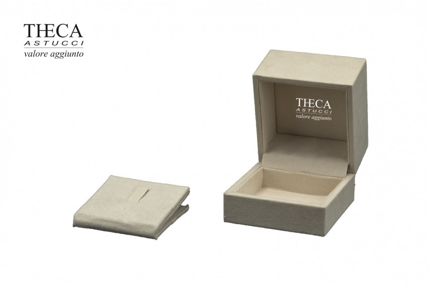Floyd presentation box for ring earrings 65x67x54 ivory - FLO0351 - Photo 3